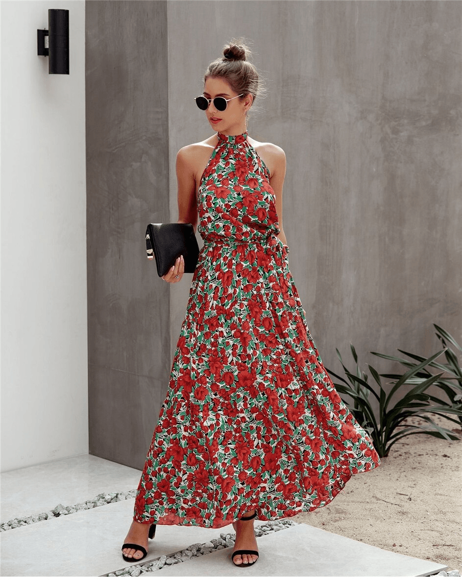 Robe-Longue-Boheme-Design-Floral