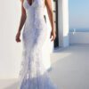 Robe Bohème de Mariage Fleurie