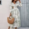 Robe Boheme Chic Automne 290