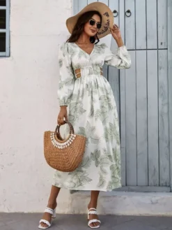 Robe Boheme Chic Automne 290