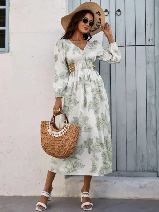 Robe Boheme Chic Automne 290