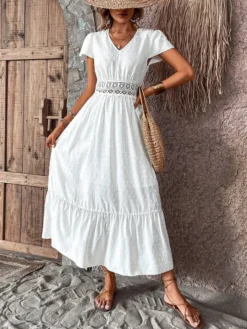 Robe Boho Blanche