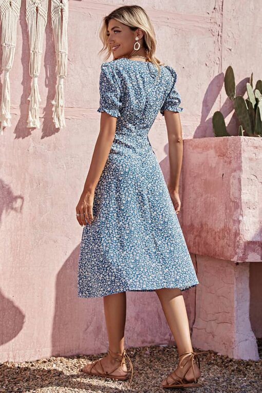 robe-champetre-chic-bleu