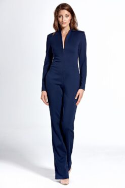 Combi bleu marine femme