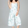 Combinaison bustier fleuri