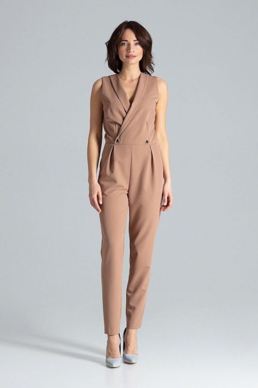 combinaison-classique-chic-brun