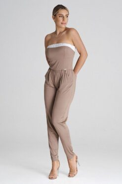 Combinaison creme femme