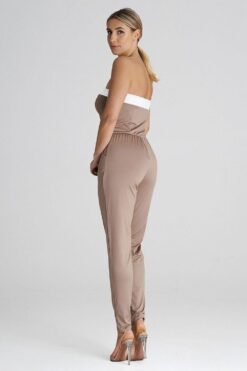Combinaison creme femme