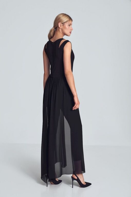 Combinaison de soirée noire mariage