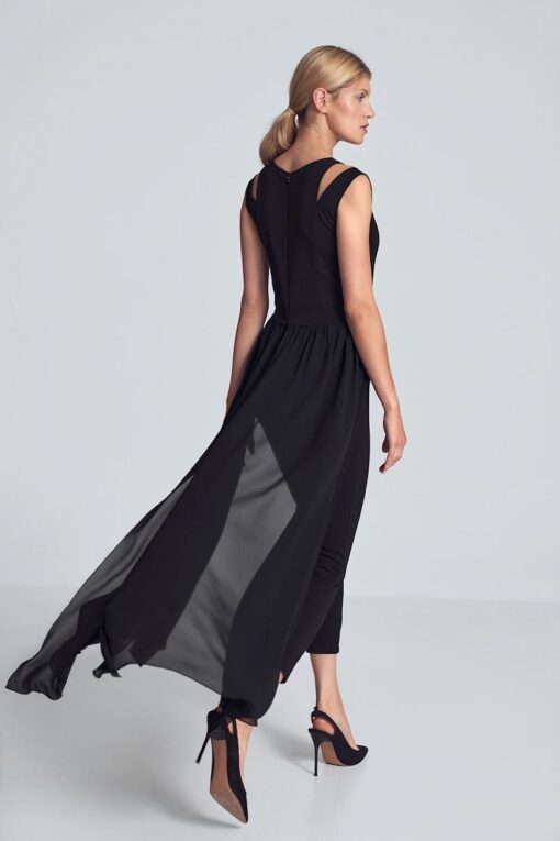Combinaison de soirée noire mariage