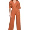 Combinaison femme bohème terracotta