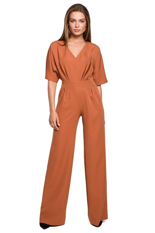 Combinaison femme bohème terracotta