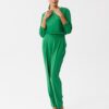Combinaison femme chic manches longue