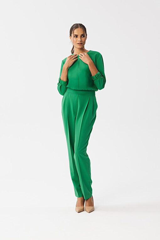 Combinaison femme chic manches longue