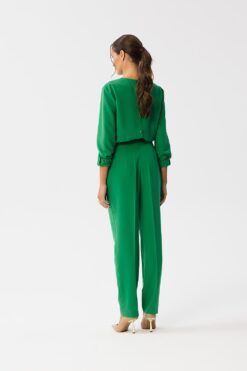 Combinaison femme chic manches longue