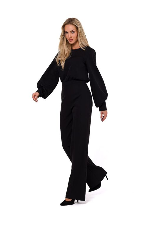 Combinaison femme chic manches longues
