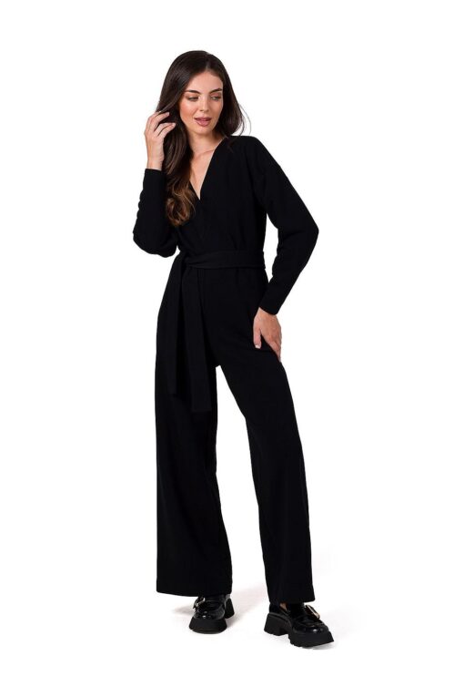 Combinaison femme fluide noire
