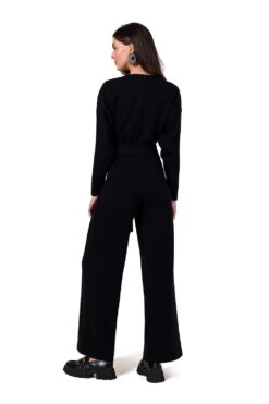 Combinaison femme fluide noire