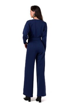 Combinaison femme pantalon col V