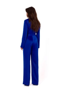 Combinaison Femme Satiné Bleu