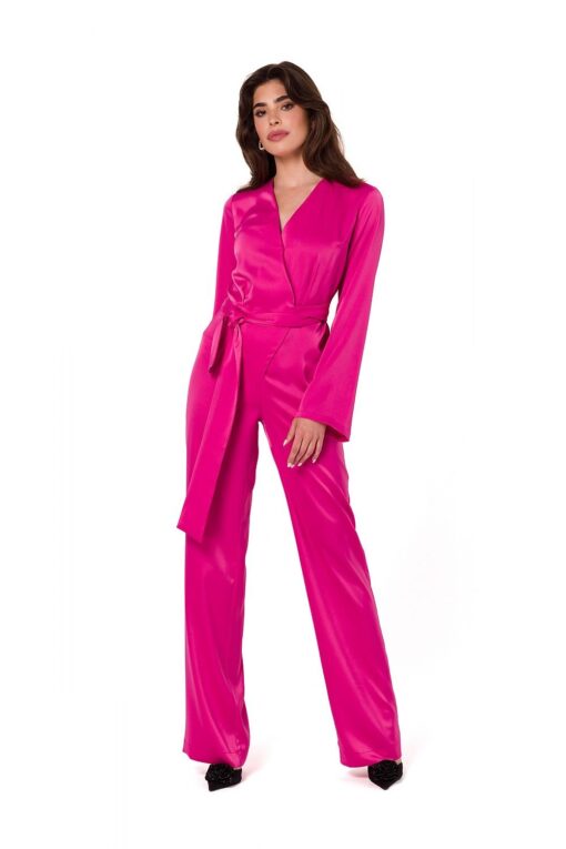 Combinaison Femme Satiné Rose