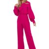 Combinaison pantalon manche ample
