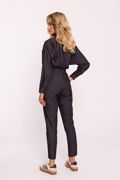 Combinaison tailleur grise