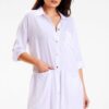 Robe blanche été femme