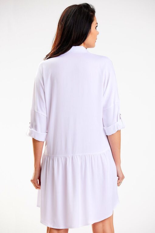 Robe blanche été femme