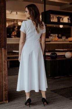 Robe blanche simple mariage​