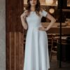 Robe blanche simple mariage​