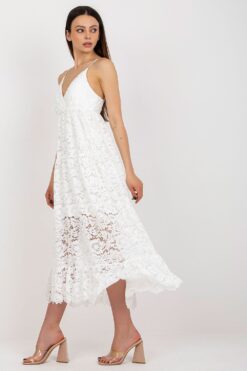 robe dentelle blanche