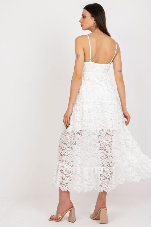 robe dentelle blanche
