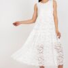 Robe en dentelle à bretelles