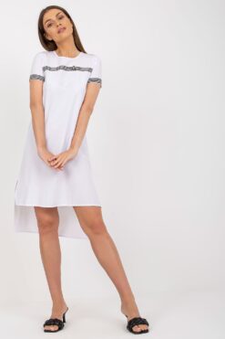 Robe polo blanche