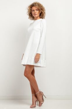 Robe trapèze blanc​