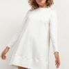 Robe trapèze blanc​