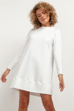 Robe trapèze blanc​