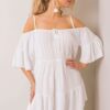 Robe blanche bretelle​