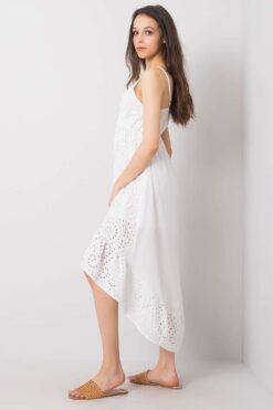 Robe blanche broderie