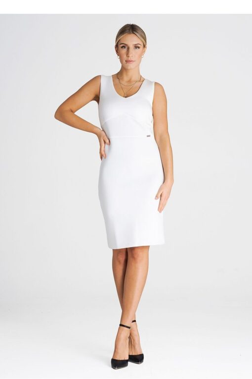 Robe blanche chic