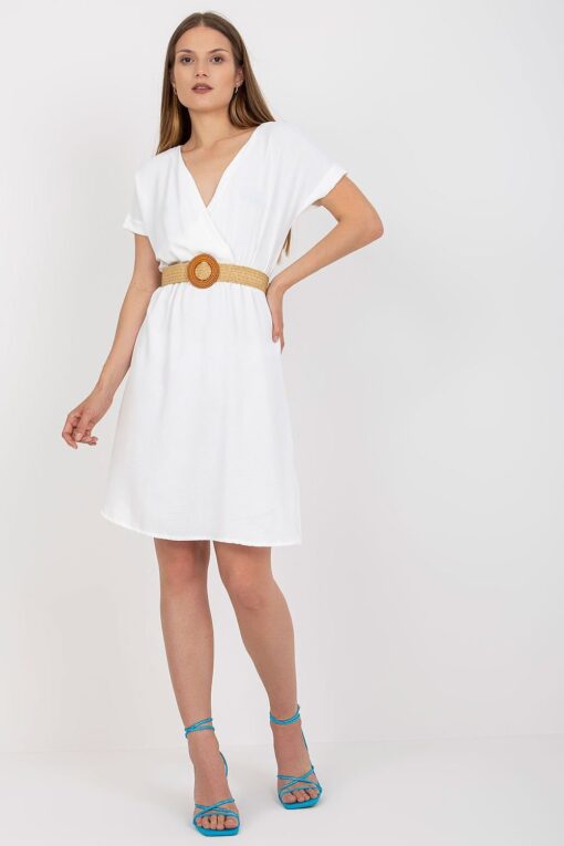 Robe blanche invitée mariage