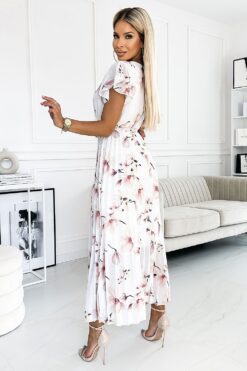 Robe bohème longue blanche