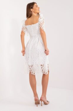 Robe courte blanche mariage