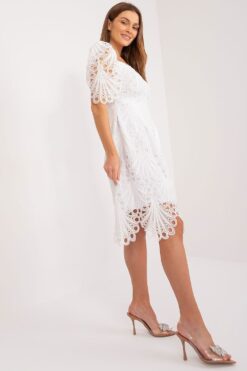 Robe courte blanche mariage