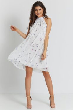 Robe mousseline courte​