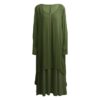 Robe Asymétrique À Manches Longues Hippie