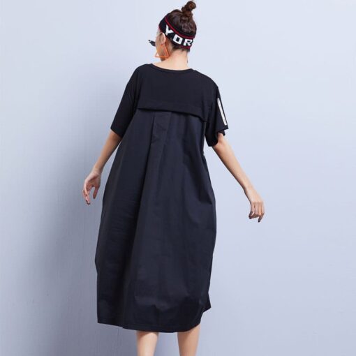 Robe Hippie En Coton À Col Rond – Image 5