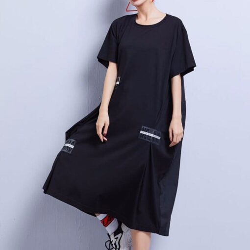 Robe Hippie En Coton À Col Rond – Image 6