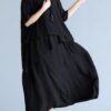 Robe Hippie À Patchwork Irrégulier